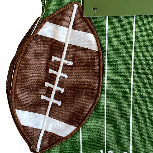 Fall Football TOUCHDOWN Placemats 13x19 Game Day Football Field Set of 4 New - Picture 3 of 9